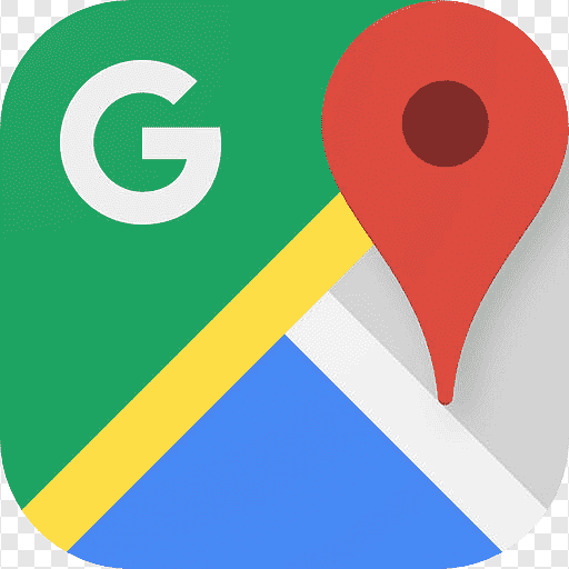 Itinéraire vers le studio sur Google Maps